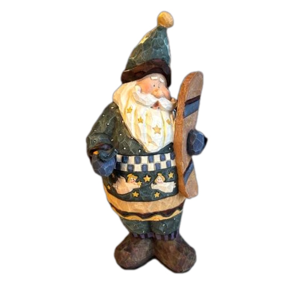 Resin 12 in Christmas Santa Claus